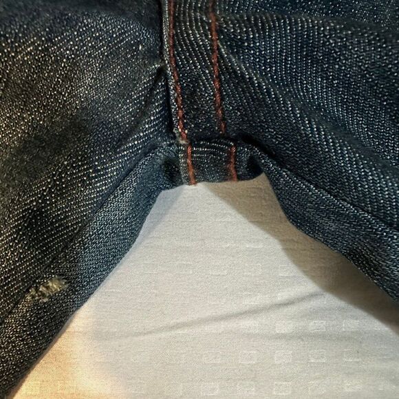 Frankie B Jeans Size 6 Inseam 32 Inches Japanese Patchwork Bootcut Y2K - Picture 10 of 13